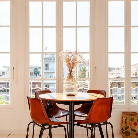 Sunny Duplex Close To Croisette, Free Parking Apartment